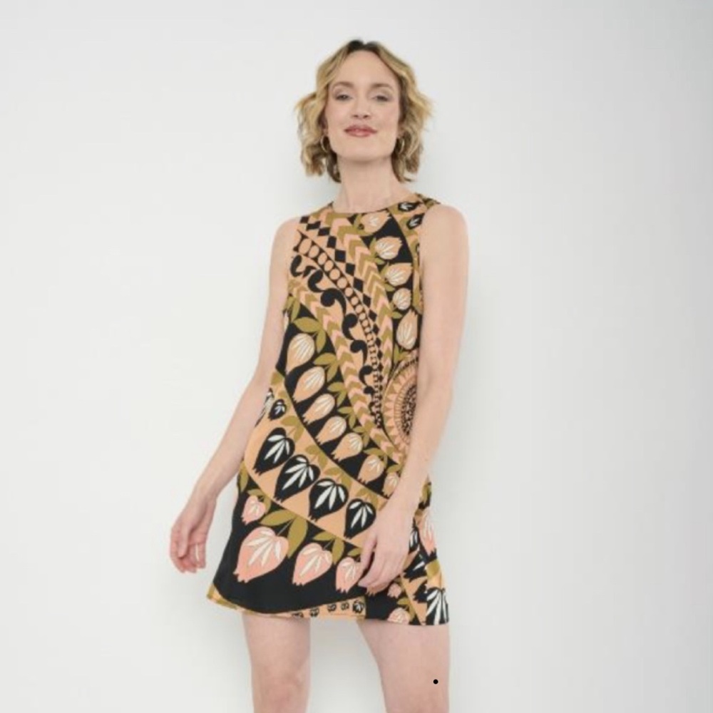 ELLIS DRESS IN GIDDY UP PRINT $270
